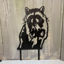 Load image into Gallery viewer, Raccoon Yard Stake