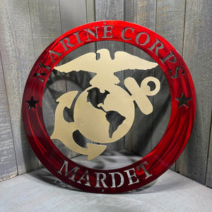 Marine Corps Crest Two Colors