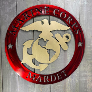 Marine Corps Crest Two Colors