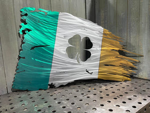 Tattered Irish Flag