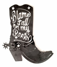 Load image into Gallery viewer, Blame It On My Roots Boot - Woodpost Metalworks