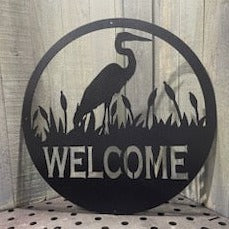 Heron Bird Sign