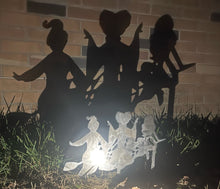 Load image into Gallery viewer, Halloween Hocus Pocus Witch Steel Lawn Ornament | Custom Painted Options