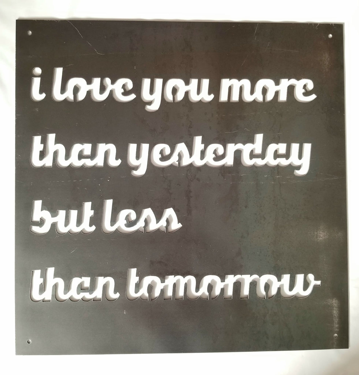 Quote Signs– Woodpost Metalworks