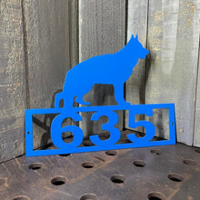 Load image into Gallery viewer, German Sheppard Address Sign