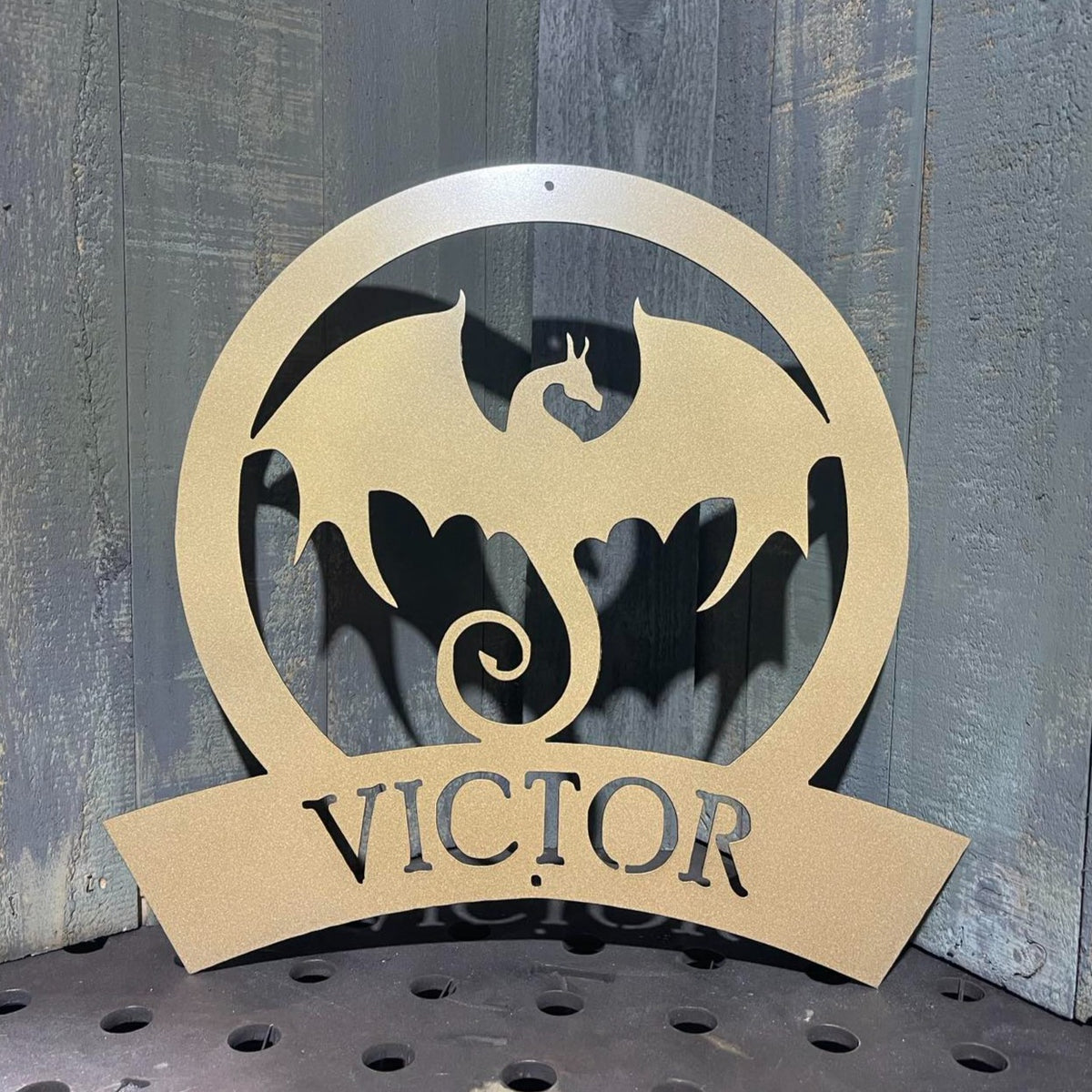 Metal Dragon Name or Address Sign Game of Thrones SCA Renaissance ...
