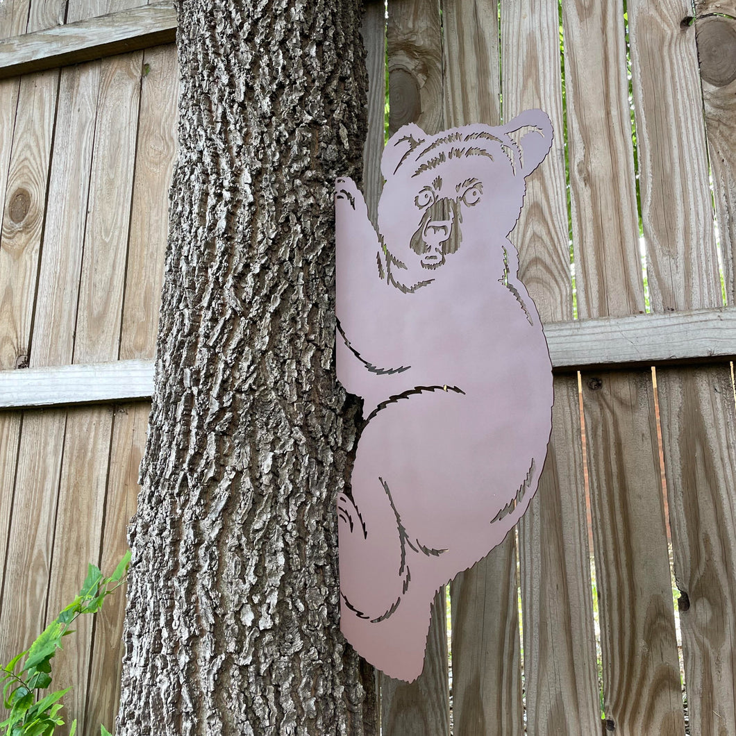 Bear Cub Tree Stake