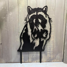 Load image into Gallery viewer, Raccoon Yard Stake