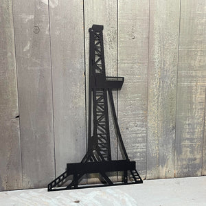 Oil Rig Metal Sign With Or Without LEDs