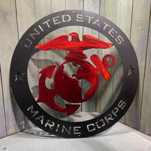 Load image into Gallery viewer, Marine Corps Crest Two Colors