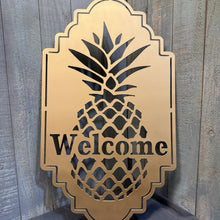 Load image into Gallery viewer, Pineapple Welcome Sign