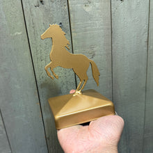 Load image into Gallery viewer, Bucking Horse Fence Post Topper