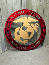 Load image into Gallery viewer, Marine Corps Crest Two Colors