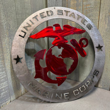 Load image into Gallery viewer, Marine Corps Crest Two Colors