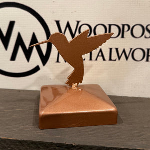 Hummingbird Fence Post Topper