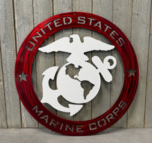 Load image into Gallery viewer, Marine Corps Crest Two Colors