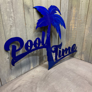 Pool Time Palm Tree
