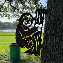Load image into Gallery viewer, Flipping Off Sloth Tree Hang