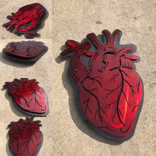 Load image into Gallery viewer, Anatomically Correct Heart - Woodpost Metalworks