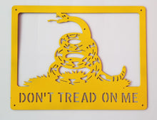 Load image into Gallery viewer, Don&#39;t Tread On Me Snake Flag - Woodpost Metalworks