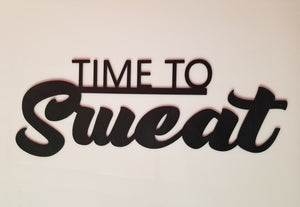 Time to Sweat - Woodpost Metalworks