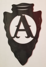 Load image into Gallery viewer, Arrow Head Monogram Letter - Woodpost Metalworks