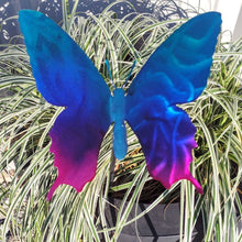 Load image into Gallery viewer, Custom Painted Metal Butterfly Yard Stake