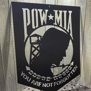 POW/MIA Sign