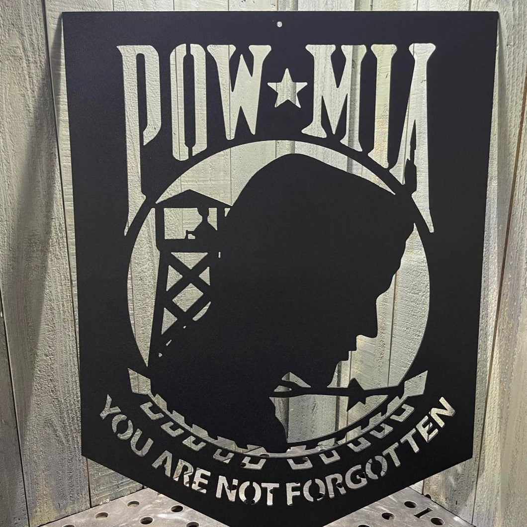 POW/MIA Sign