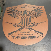 Load image into Gallery viewer, 2nd Amendment Eagle Crest