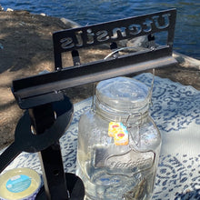 Load image into Gallery viewer, Camp Fire Adjustable Cooking Stand - Woodpost Metalworks