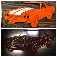 Load image into Gallery viewer, Chevy El Camino Two Colors - Woodpost Metalworks