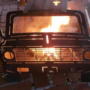 C10 Chevy Fire Pit - Woodpost Metalworks
