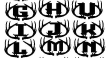 Load image into Gallery viewer, Letter Inside Antler - Woodpost Metalworks