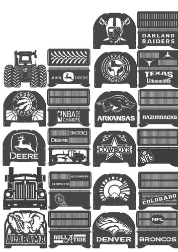 Sports and Misc Firepits - Woodpost Metalworks