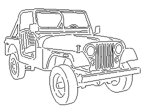 Jeep Triumph Off-Road Silhouette - Woodpost Metalworks