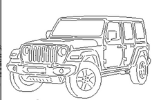 Load image into Gallery viewer, Jeep Wrangler Rubicon - Woodpost Metalworks