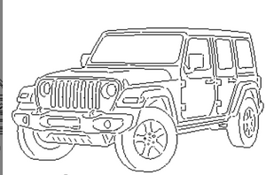 Jeep Wrangler Rubicon - Woodpost Metalworks