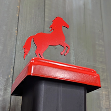 Load image into Gallery viewer, Bucking Horse Fence Post Topper