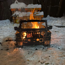 Load image into Gallery viewer, Jeep Firepit - Woodpost Metalworks