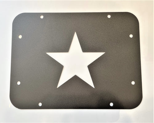 Jeep Spare Tire Delete Plate with Star for 2007-2018 Jeep Wrangler