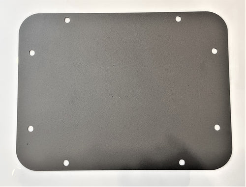 Jeep Spare Tire Delete Plate with BLANK for 2007-2018 Jeep Wrangler